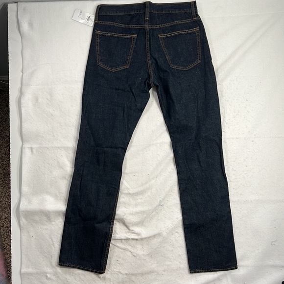 NWT Old Navy Built In Tough Straight Leg Blue Jeans Pants Mens Size 32 X 34 - Picture 5 of 7